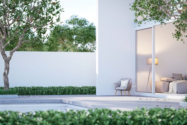 Courtyard Installation in Trenton