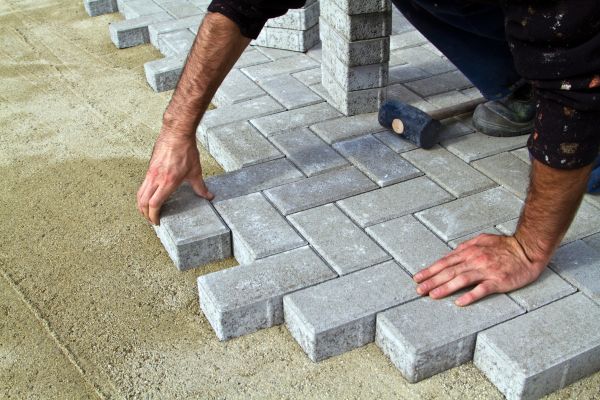 Concrete Paver Installation in Trenton