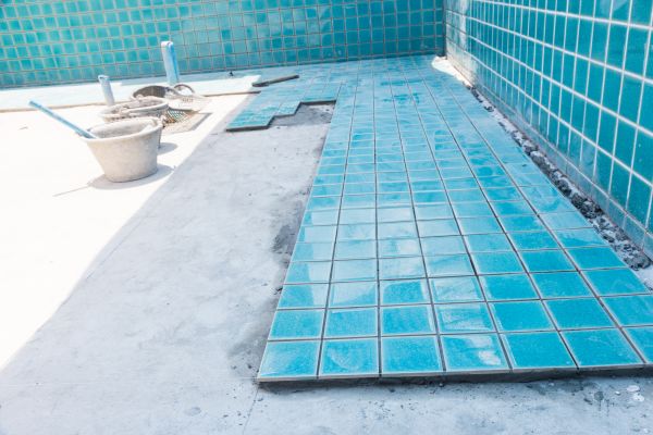 Pool Flooring Installation in Trenton