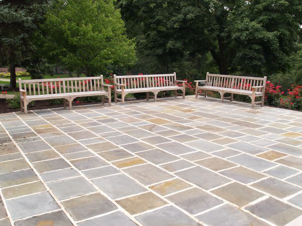 Slate Patio Installation in Trenton